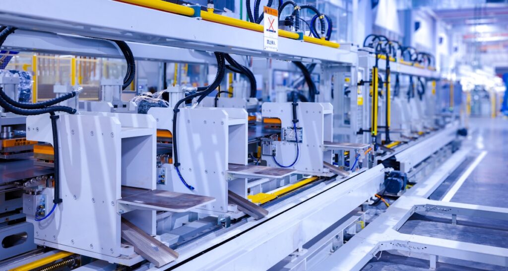 Engpassmanagement in der Fertigung, Produktionslinie mit begrenzender Arbeitsstation